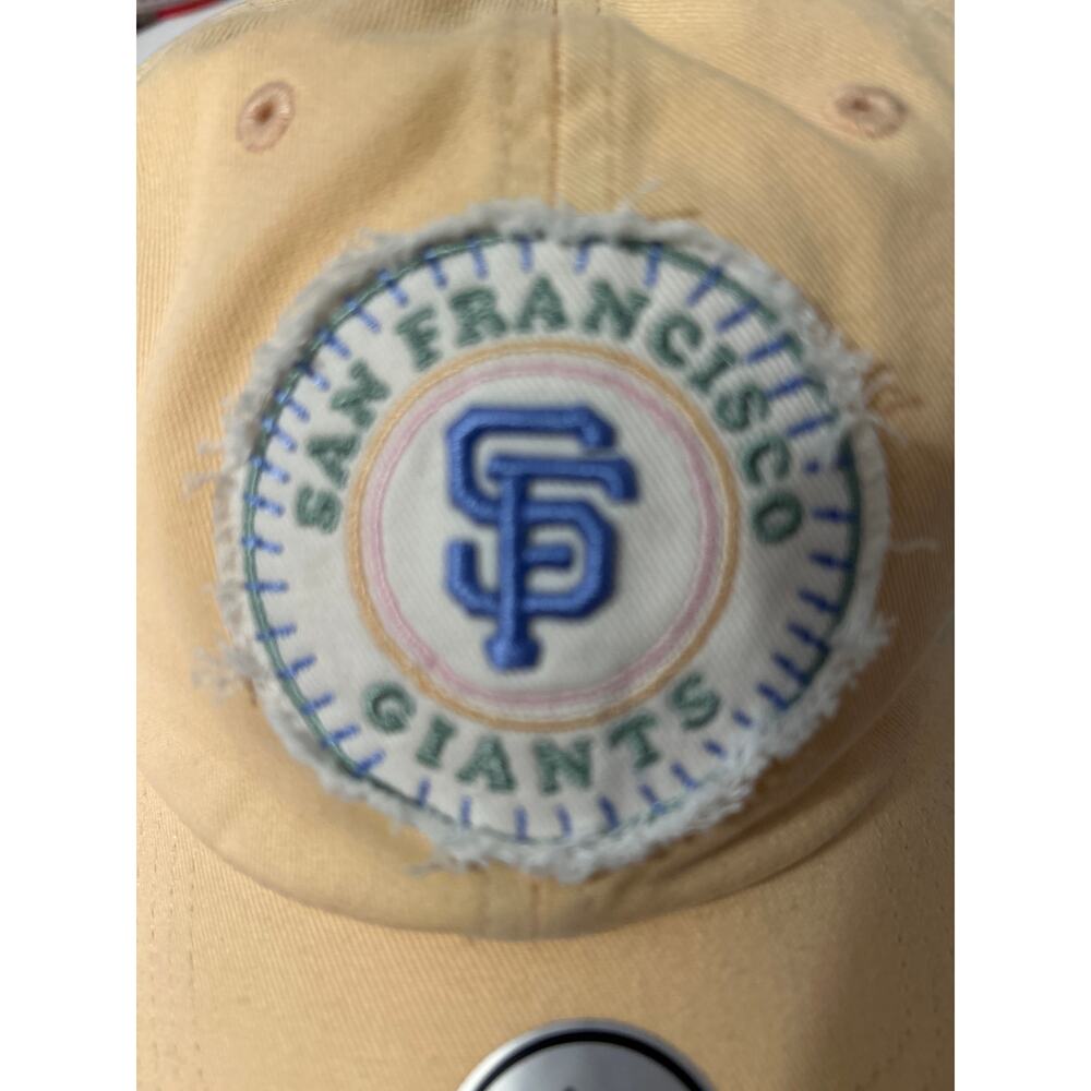 San Francisco Giants Women’s Baseball‎ Hat Peach One Size Fits All NWT - Picture 2 of 7
